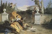 Giambattista Tiepolo Recreation by our Gallery oil painting on canvas